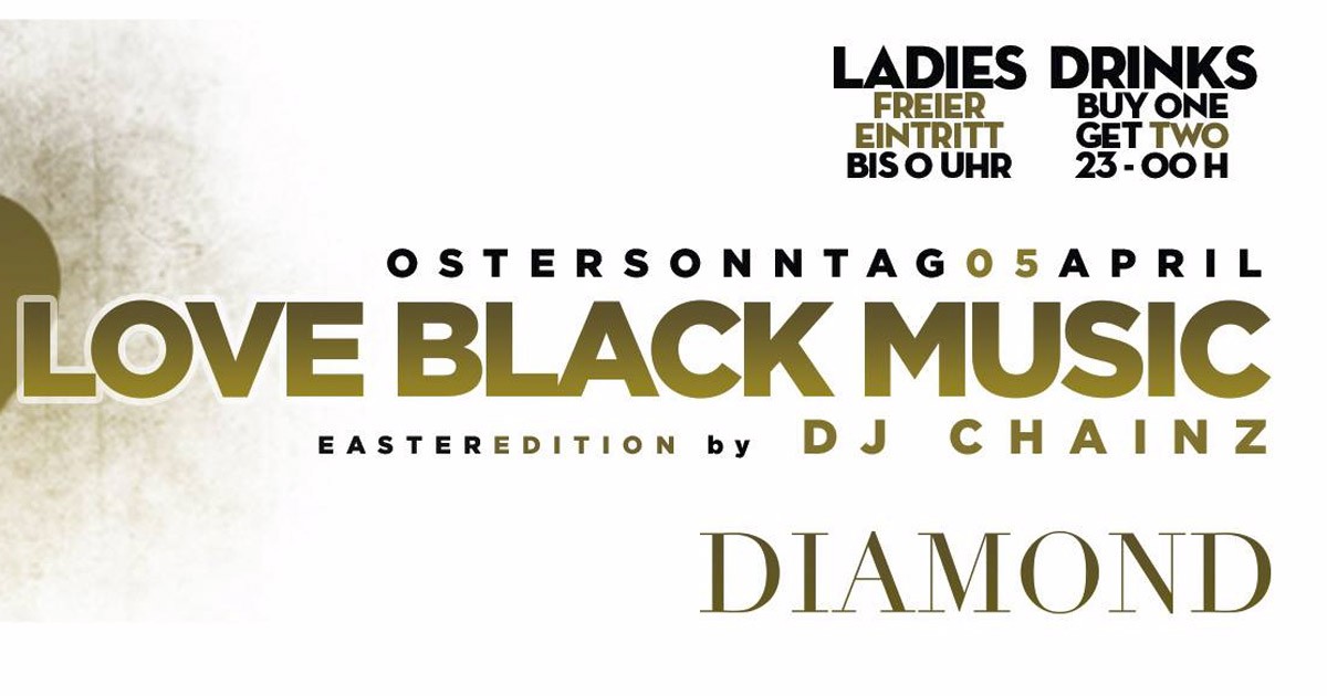 We Love Black Music Diamond Paderborn