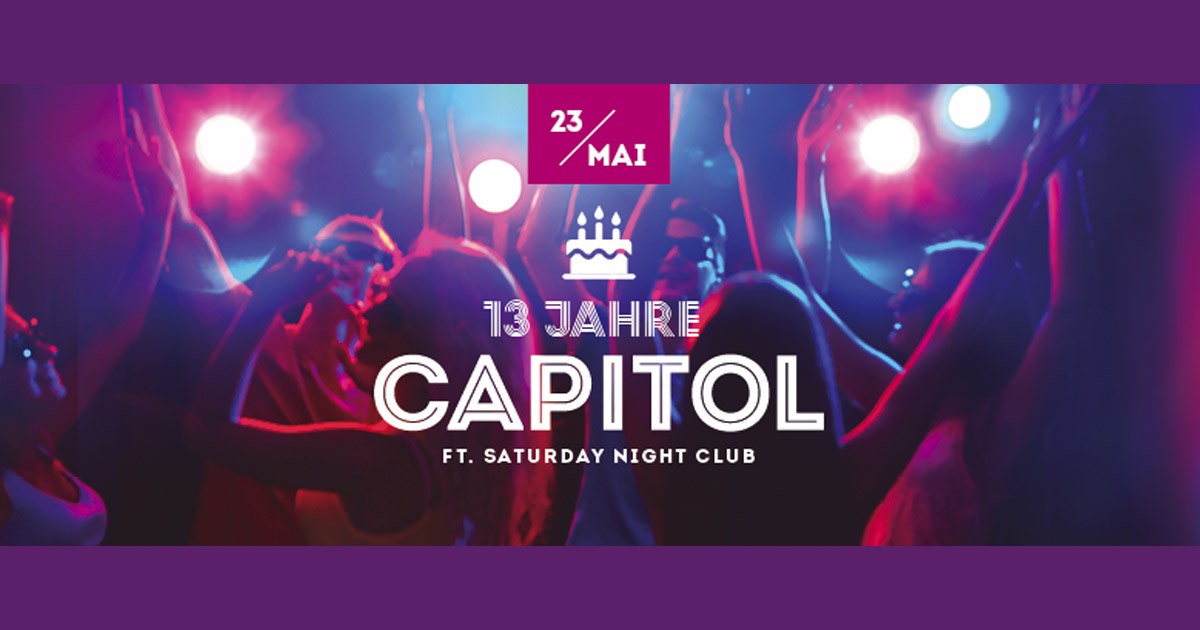 13 Jahre Capitol Paderborn