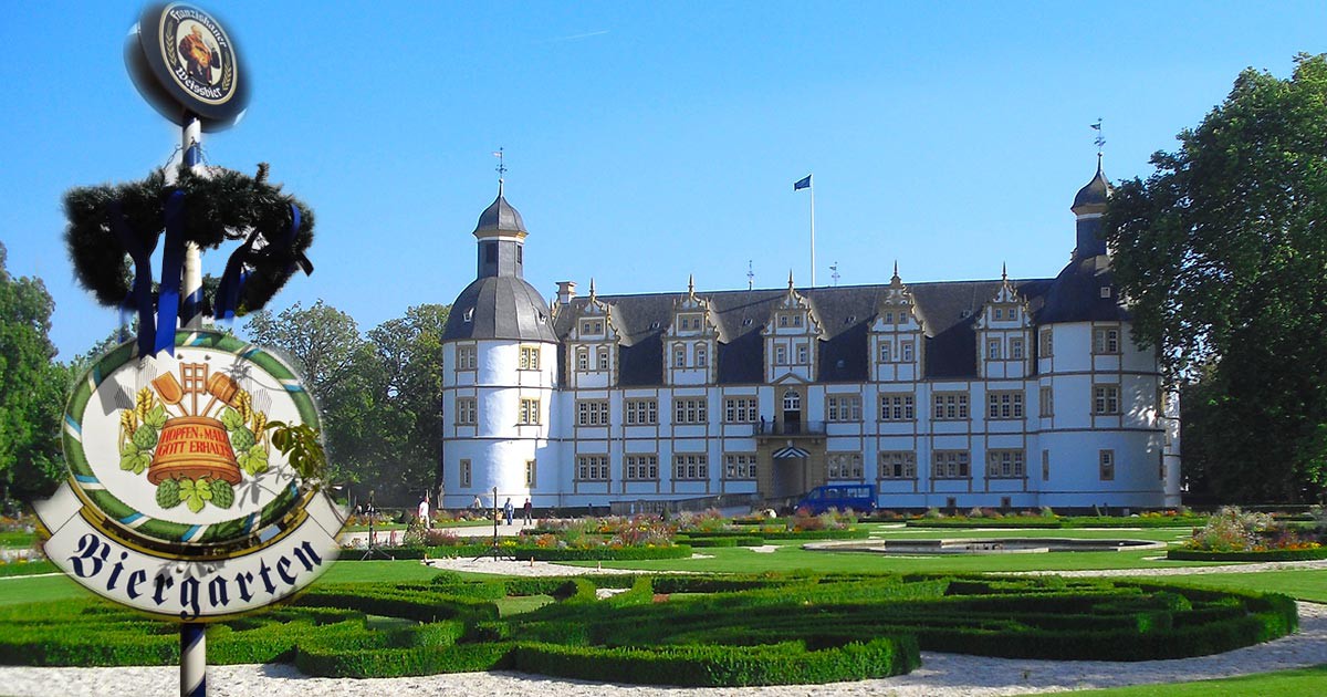 Biergarten Schloß Neuhaus Paderborn