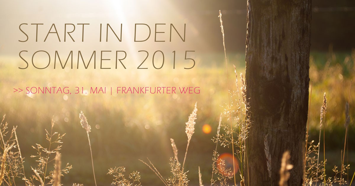 Start in den Sommer 2015 Paderborn