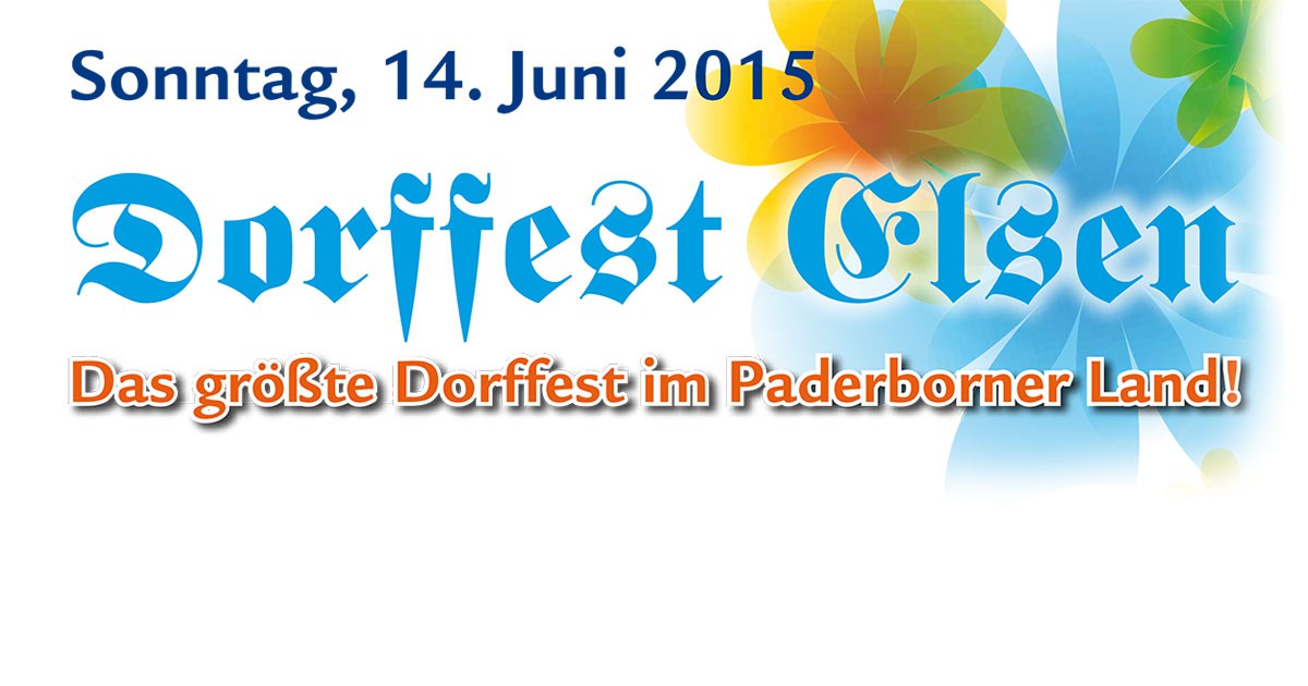 Dorffest Elsen 2015