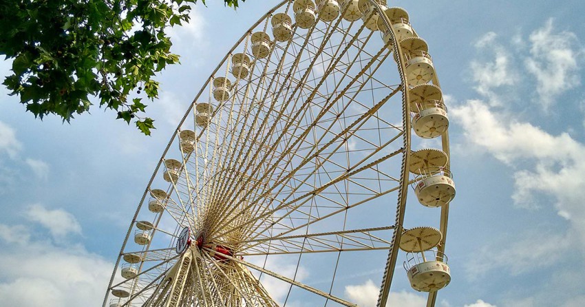 Riesenrad der Libori-Kirmes in Paderborn