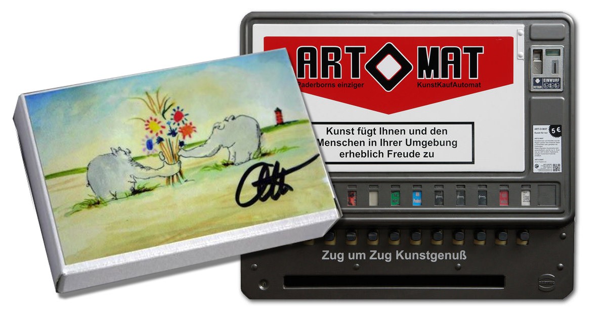 Otto Waalkes im Art-o-Mat Paderborn