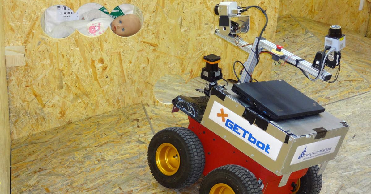 Uni Paderborn GET Lab Roboter Katastrophenhilfe