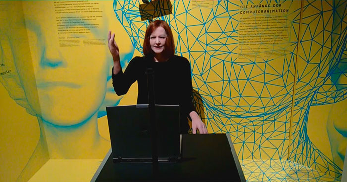 Nadine, humanoider Roboter im Heinz Nixdorf MuseumsForum Paderborn - Ada Lovelance