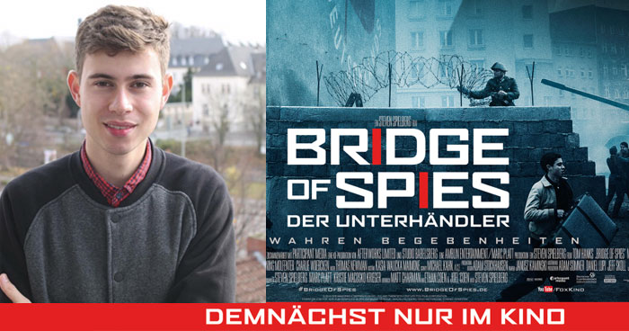 Paderborner Kevin Nowak in Bridge of Spies
