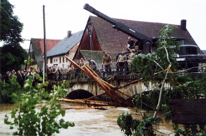 Heinrichsflut 1965 Kreis Paderborn