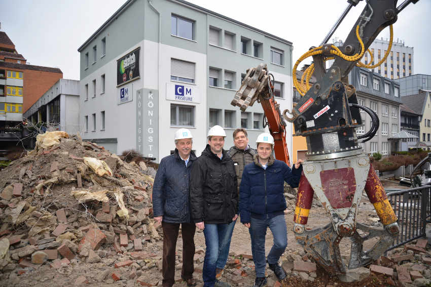 Bauarbeiten Königsplätze Paderborn 2016