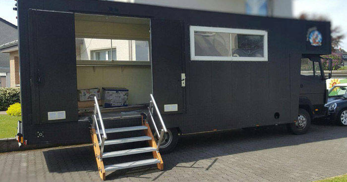 Begehbarer Food-Truck Paderborn