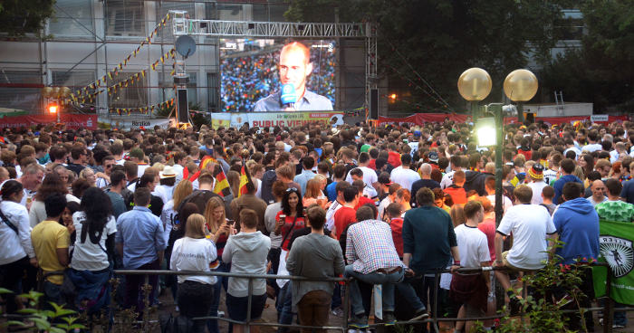 Public Viewing Paderborn Franz Stock Platz