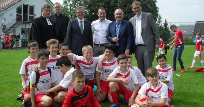 Neues Gebäude am Rothesportplatz Paderborn