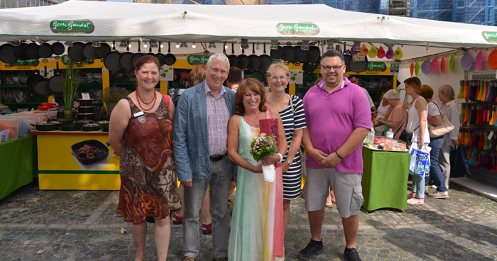 50 Jahre Pfannen-Stand auf Libori-Pottmarkt