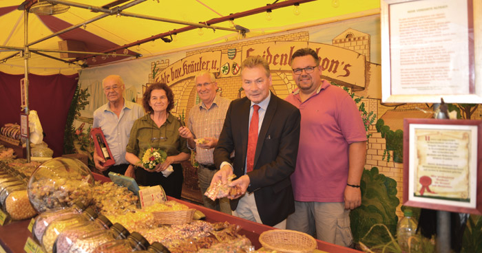 Kräuterbobon-Stand auf Libori Paderborn