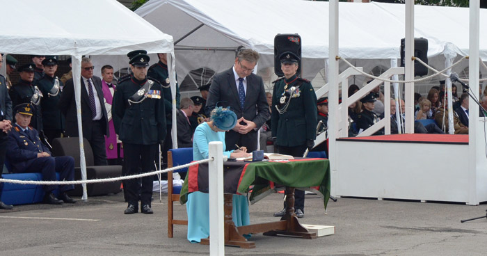 Sophie von Wessex Paderborn Britische Soldaten 2016