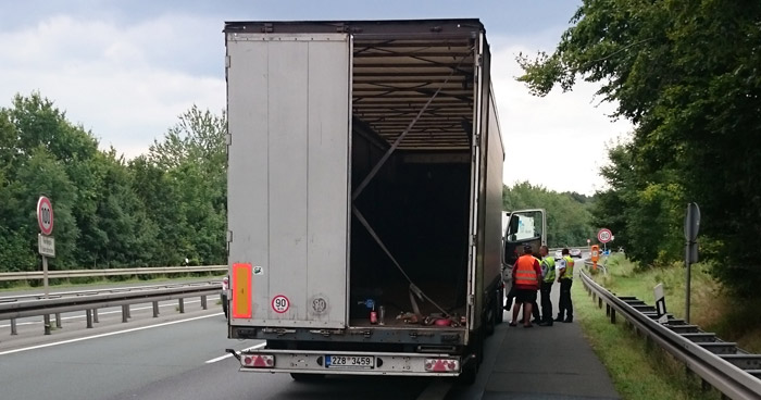 LKW Autobahn kegeln Paderborn