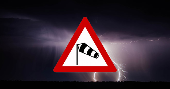 Unwetter Sturm Sturmwarnung Unwetterwarnung Paderborn