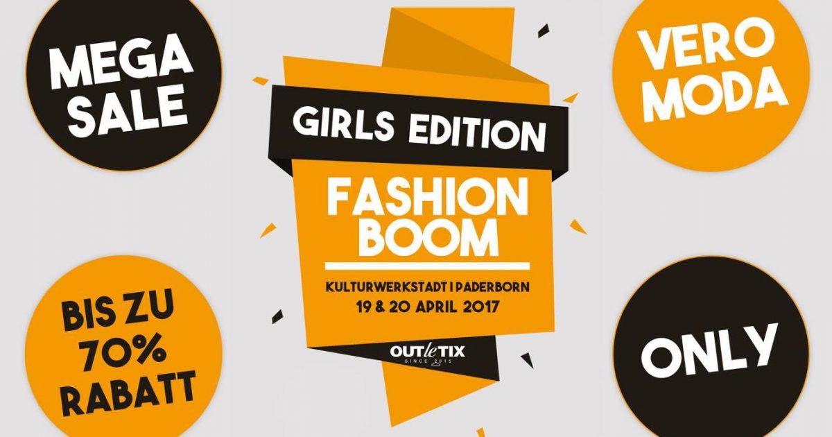 Fashio Boom Outletix Kulturwerkstatt Paderborn