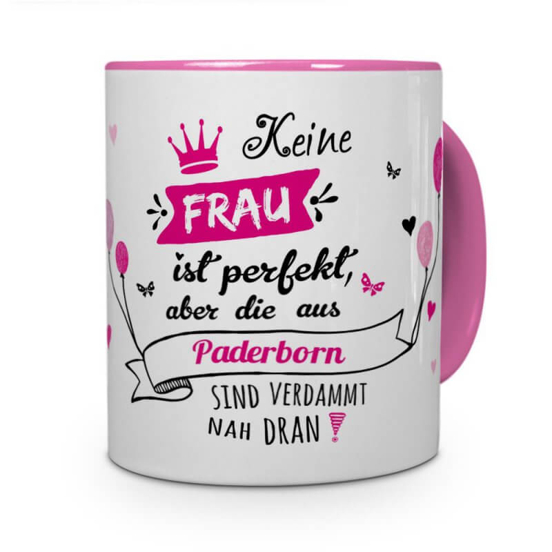 Paderborn-Tasse Frau